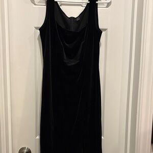 SHEIN Black Midi Dress